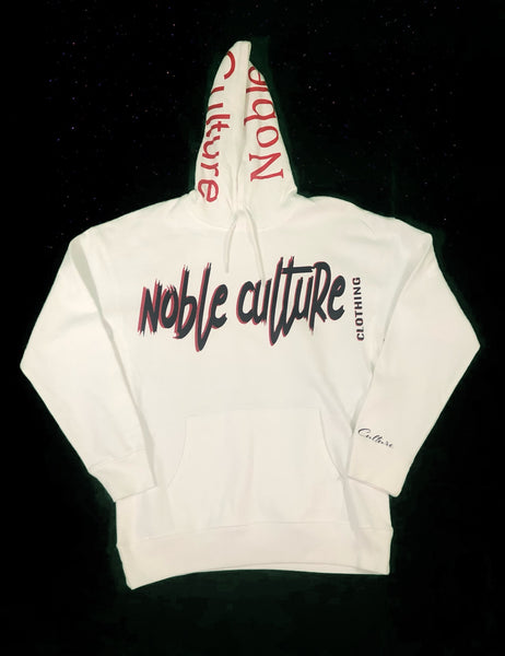 Noble Culture Clothing Pull Over Hoodie "NC Flag" on Back