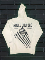 Noble Culture Clothing Pull Over Hoodie "NC Flag" on Back